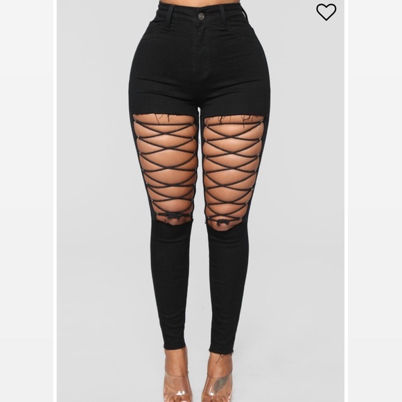 Sexy black jeans - Picture 1 of 1